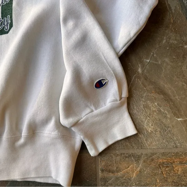 Vintage Champion MSU Sweatshirt Women’s Size Large Michigan State - Image 3