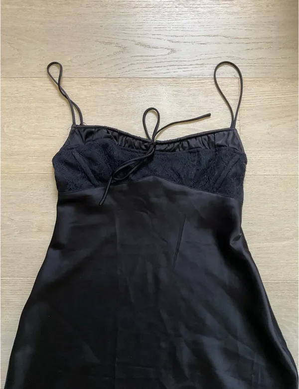 Urban Outfitters Black Mini Dress - Image 3