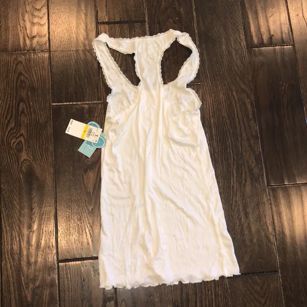 Betsey Johnson Bride white sequin tank top new with tags size medium - Image 5