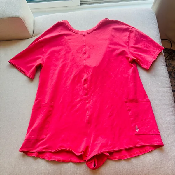 FP Movement by Free People Coral Short Sleeve Romper - Image 4