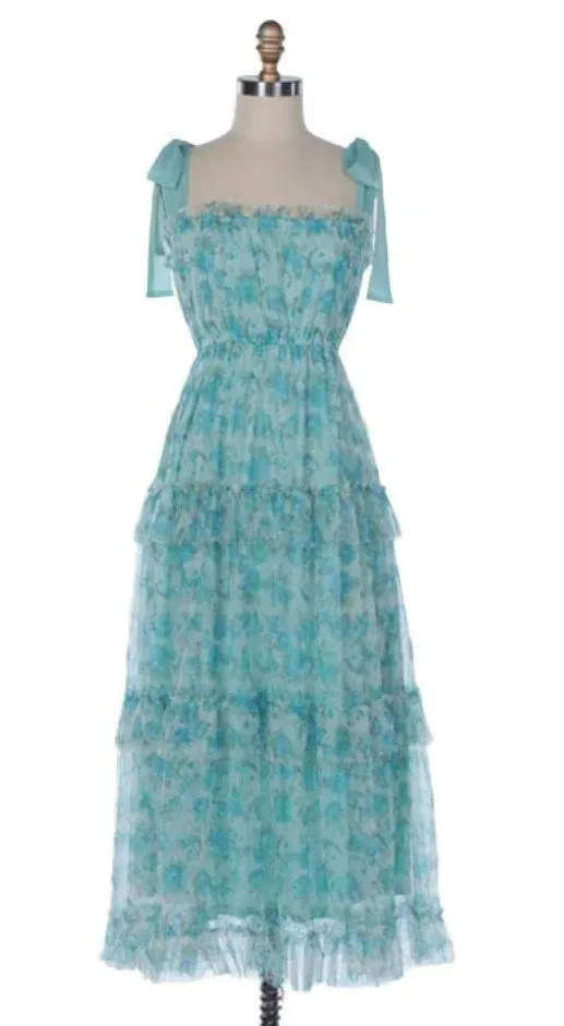Dry Goods Floral Ruffle Maxi Dress - Image 3