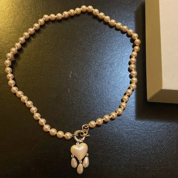 Vivienne Westwood Sheryl Faux-pearl and Brass Necklace - Image 8