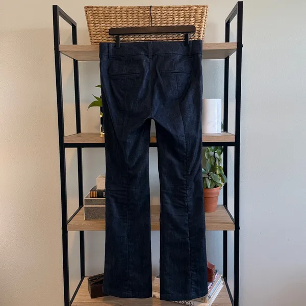 Ann Taylor Mid-Rise Bootcut Dress Pant Jeans, 8 - Image 5