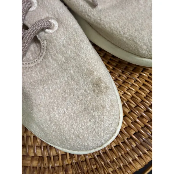 Allbirds Wool Runners Cream Beige Sustainable Sneakers Womens Size 9 WRW9 - Image 5