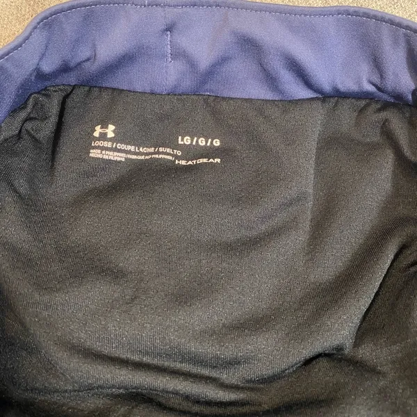 Under Armour Blue Athletic Shorts Lightweight Performance - Image 7