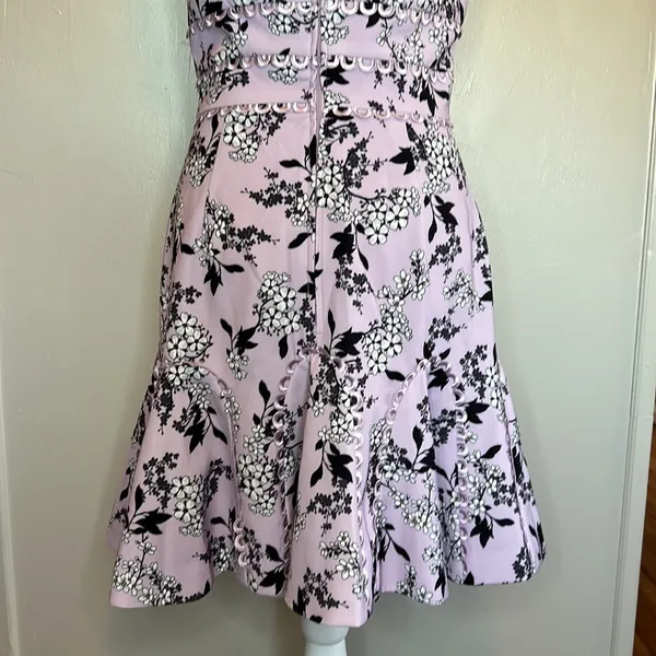 Keepsake x Revolvr Cherished Floral Mini Dress in Lilac Floral New Size Small - Image 10
