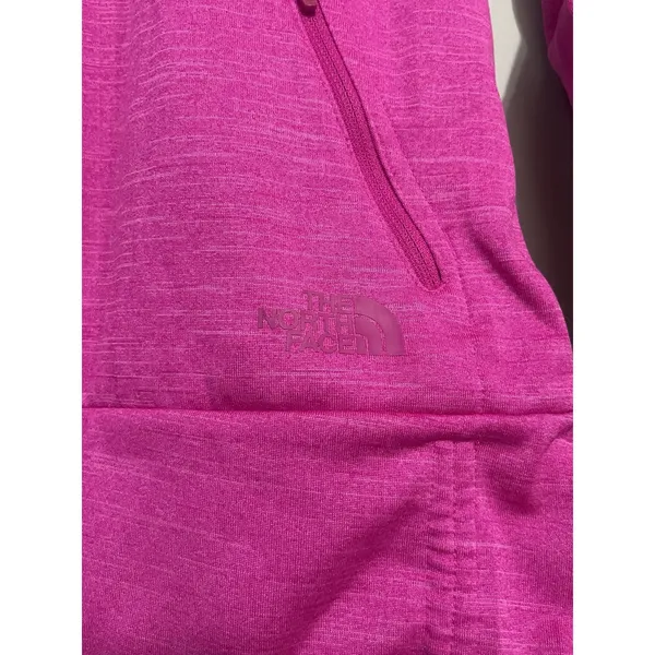 North Face Hoodie Women XS Pink Light Weight Sweater Flex Mountain Athletics - Image 2
