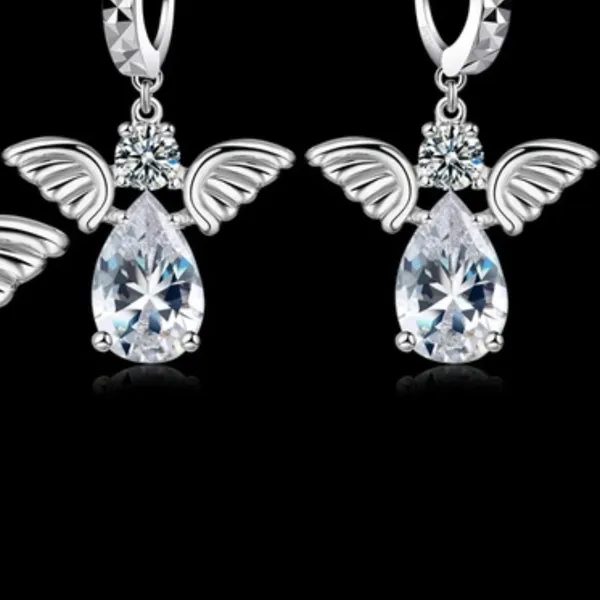 Angel CZ Sterling Silver Jewelry Sets - Image 4
