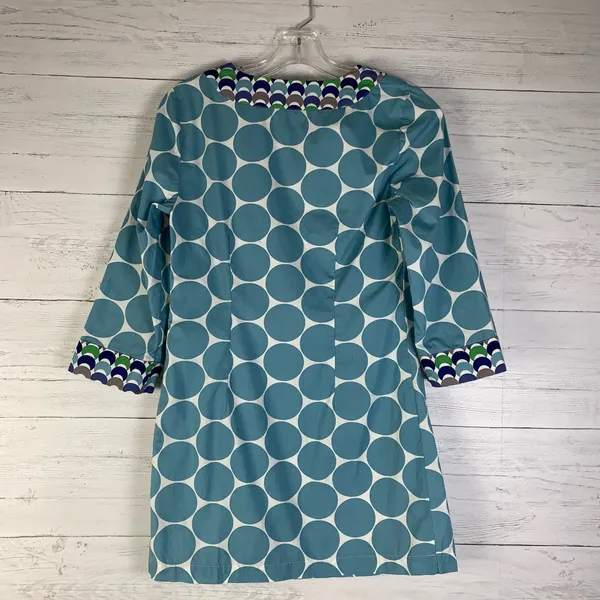 Boden womens size US 2 cotton tunic dress polka dot - Image 2