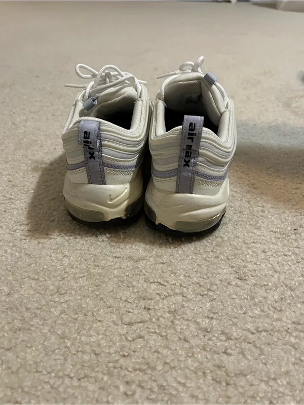 Nike Air Max 97 White with Light Blue Accents - Image 4