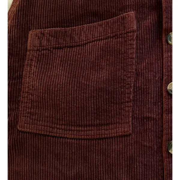 American Eagle Skirt Womens Size 4Long Brown Corduroy Short Skirt High Rise NWT - Image 3