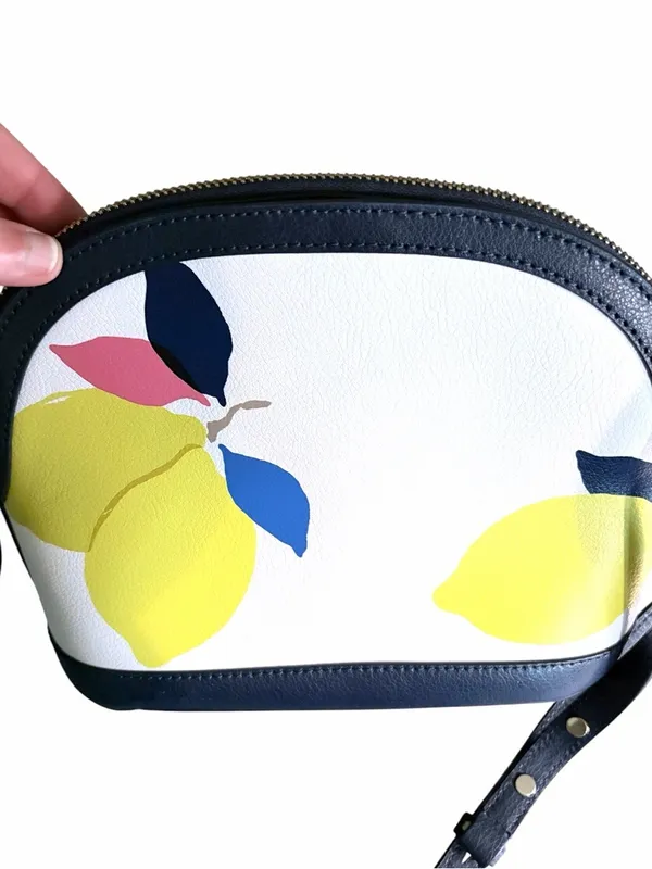 Kate Spade Sylvia Lemon Zest Dome Crossbody EUC - Image 2