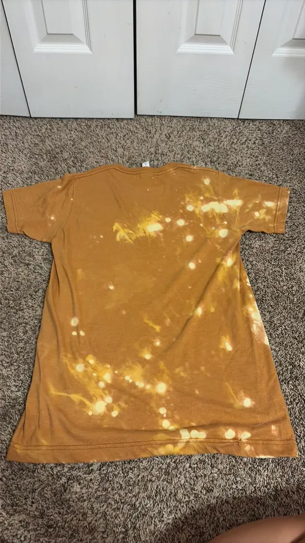 Western tshirt Orange - Image 4