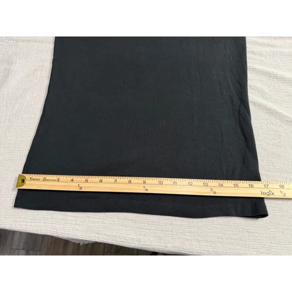 Gap Women's V-Neck Long Sleeve Top Black Cotton Modal Blend Size L GP006391 - Image 8