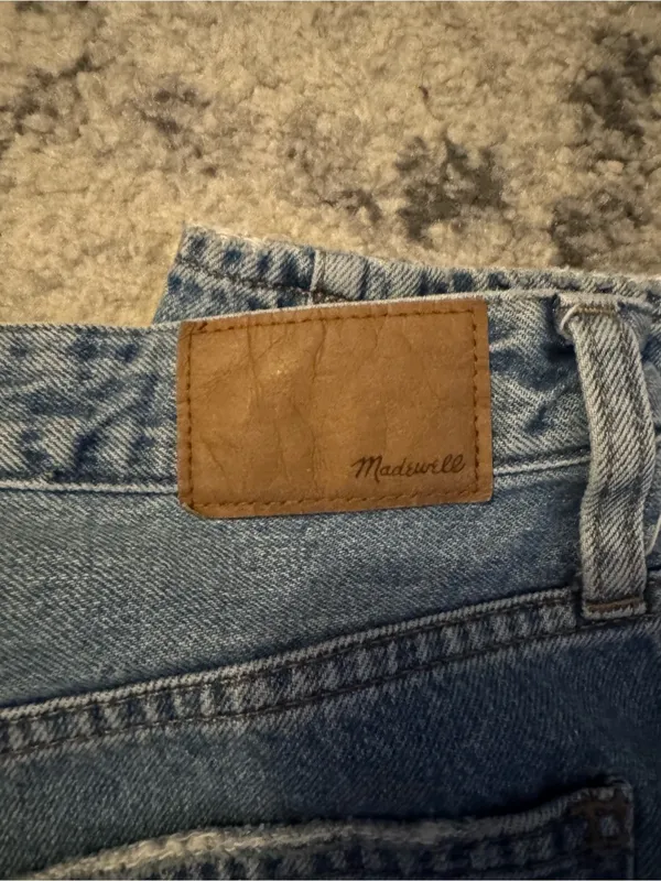 Madewell Light Blue Denim Jeans with Fair Trade Tag - Image 8
