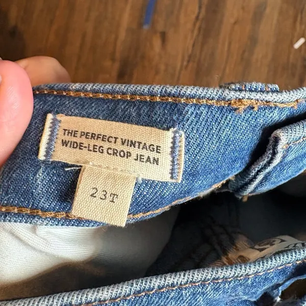 Madewell The Perfect Vintage Wide Leg Crop jeans - Image 5