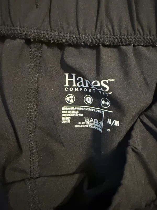 Black Scrub Pants Size M - Image 2