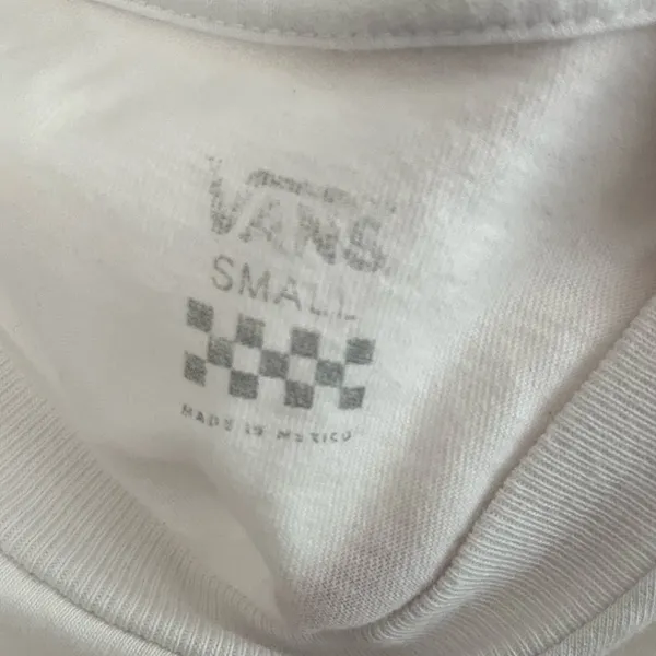 💝VANS checkerboard long sleeve crop top💝 - Image 6