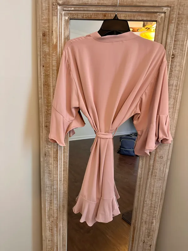 Pink Bath Robe - Image 2