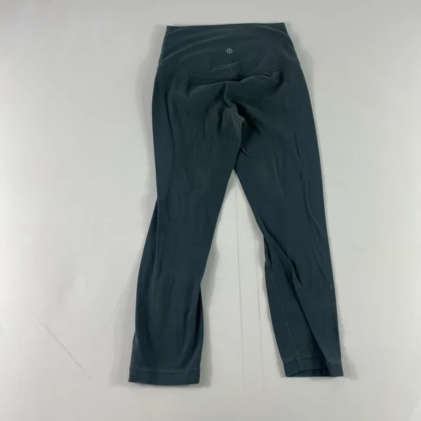 Lululemon Pants Womens Small Black High Rise Full Length Yoga Athletic Gym‎ - Image 2
