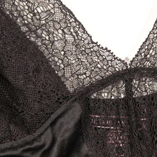 Victoria's Secret NWOT Black Lace Cami Size L - Image 9
