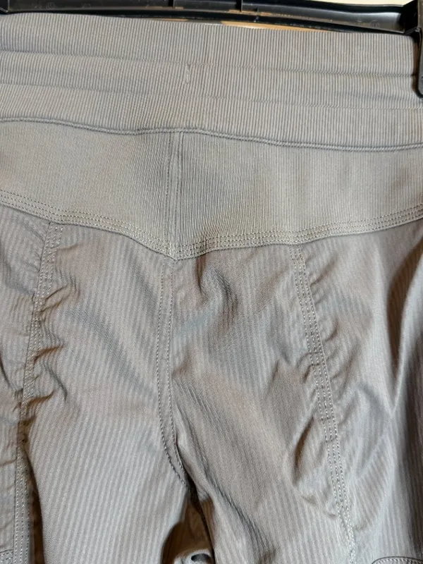 Y2K Lululemon Studio Pant Women's 4 Soot Light Gray Active Athletic Workout Gym - Image 11