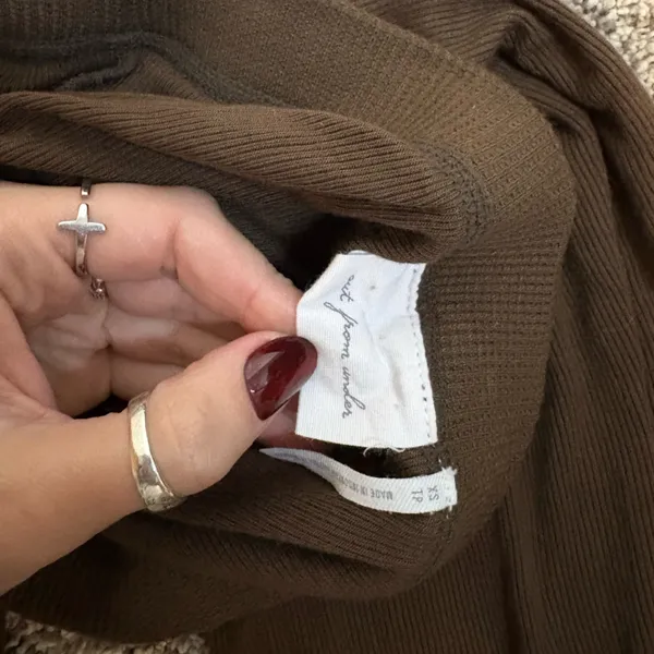 Urban outfitters Flare Pants Brown Size XS - Image 4