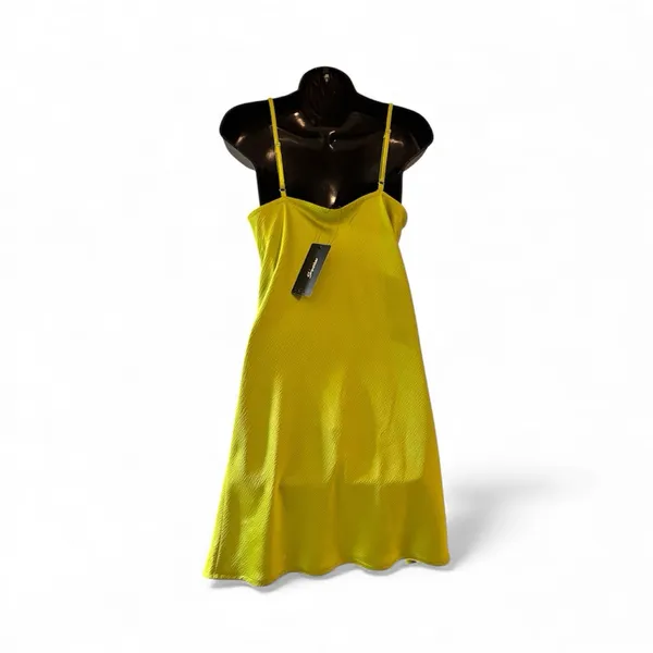 Lime Green Women's Slip Dress - Image 4