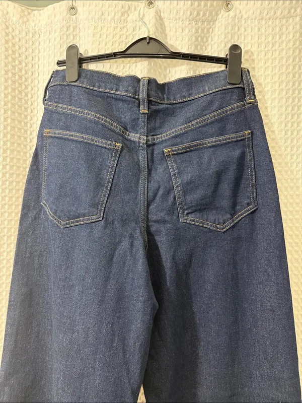 Gap Women’s High Rise Stride Wide-Leg Jeans Size 30/10R - Image 7