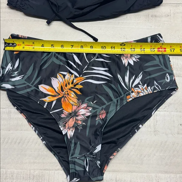 Suuksess Tummy control push up halter tankini top swimsuit high waisted bottoms - Image 7