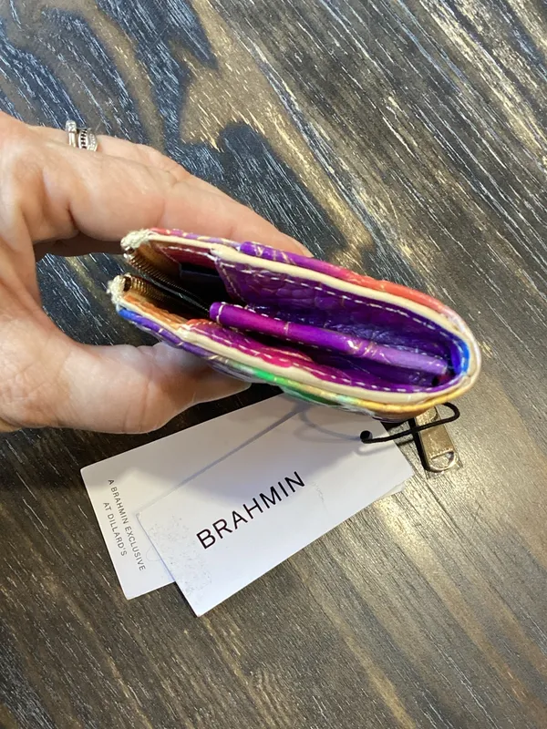 Brahmin Anita Multi Gumdrop Leather Wallet - Image 7