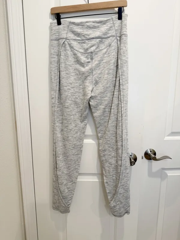 FREE PEOPLE FP MOVEMENT Hybrid Exposed Seam High‎ Rise Leggings Gray Size Small - Image 5