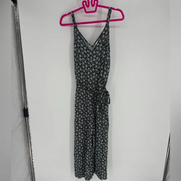 NWT Gap Wide Leg Belted Floral Jumpsuit - Image 7