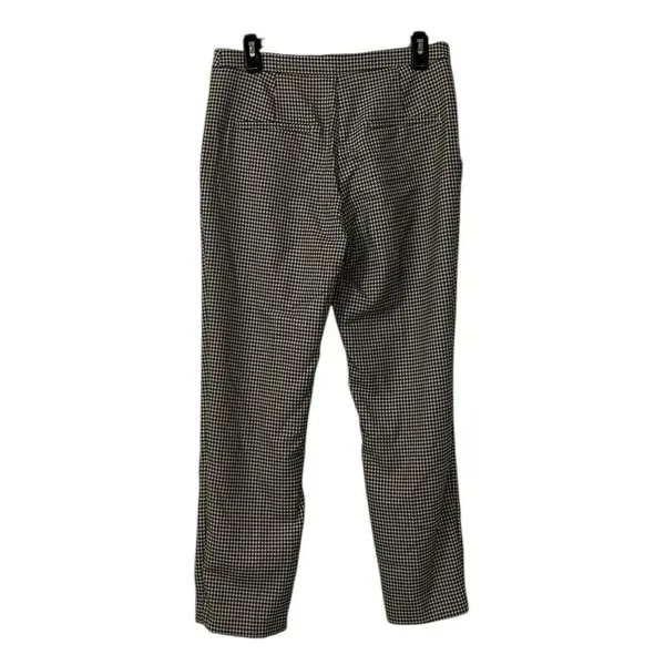 H&M Black and White Ankle Length Dress Pants(Size 6) - Image 5