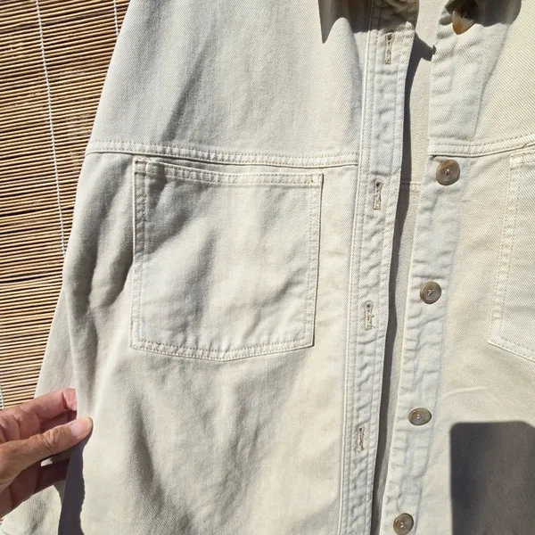 Gap Tan Chore Jacket with Relaxed Fit M - Image 3