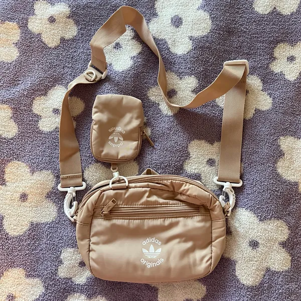 Adidas Puffer & Pouch Crossbody Bag - Image 2