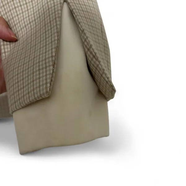 10 Crosby Derek Lam Checkered Tan Blazer Size S - Image 7