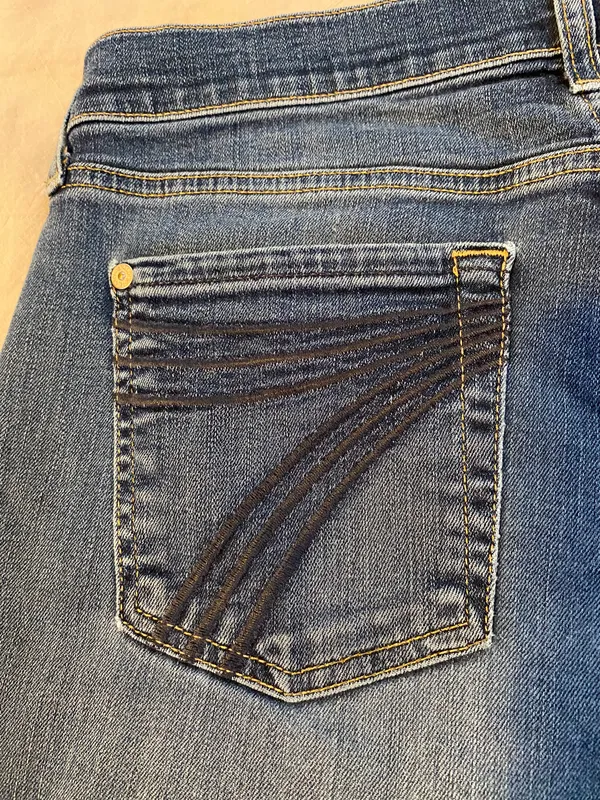 7 For All Mankind Dojo Wide Leg Jeans - Image 9