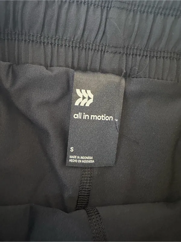 all in motion Black Athletic Shorts with Drawstring - Image 4