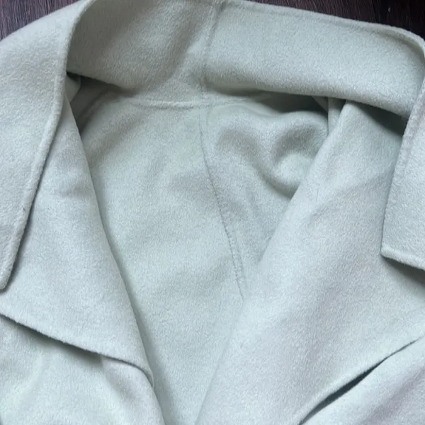Mint Colored Coat Green - Image 3