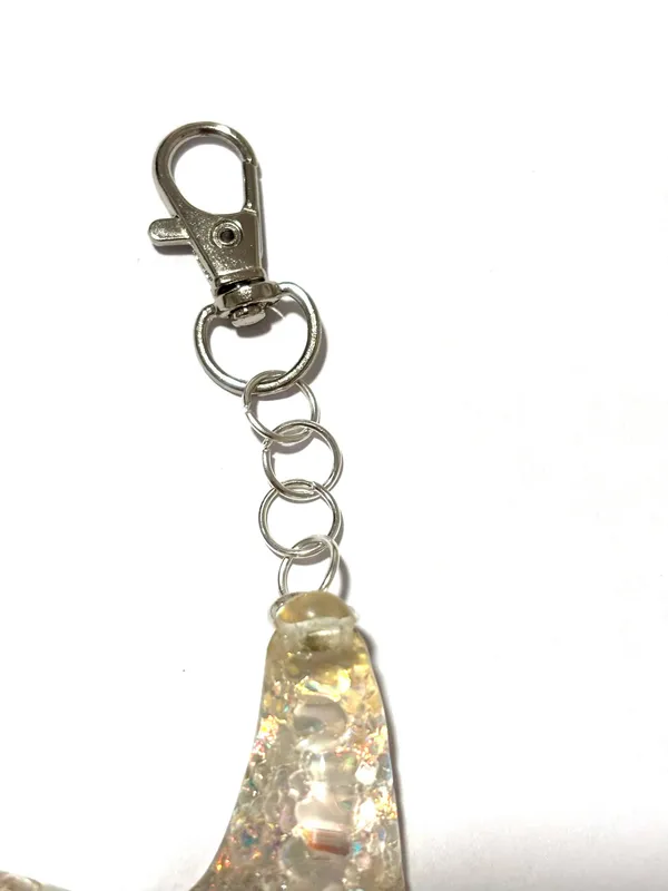 Starfish keychain Gold - Image 2