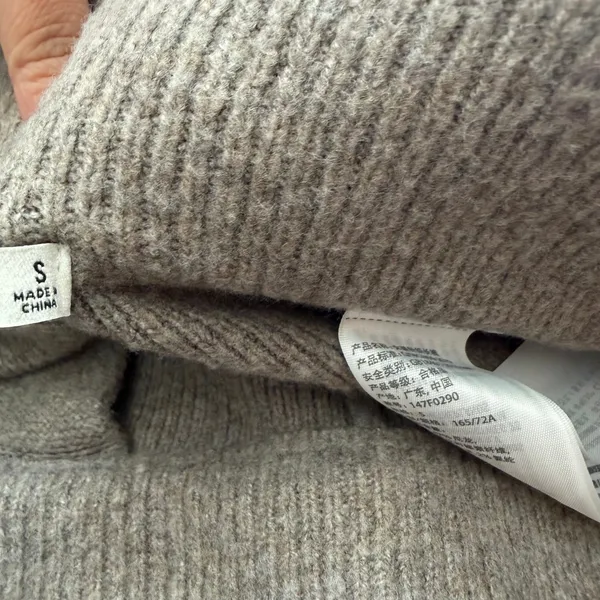 Abercrombie & Fitch Womens Sweater Style Jogger size Small NEW Gray Soft Cozy - Image 5