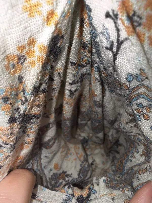 Hem & Thread Paisley Print Sleeveless Jumpsuit with Pockets - Image 5