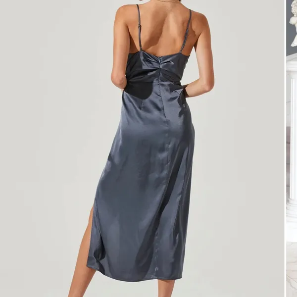 ASTR the Label Dress Gray Dress - Image 11