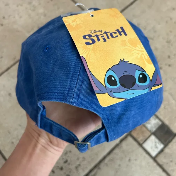 Disney NWT Licensed limited edition Embroidered Stitch Baseball Cap - Image 3
