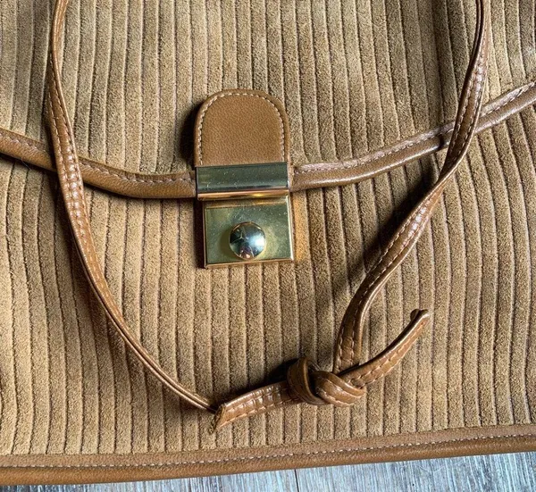 Vintage Meyer’s Tan Crossbody Purse - Image 6
