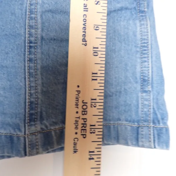 Madewell Denim Pul-On Paperbag Shorts in Bunten Wash size 26 - Image 8