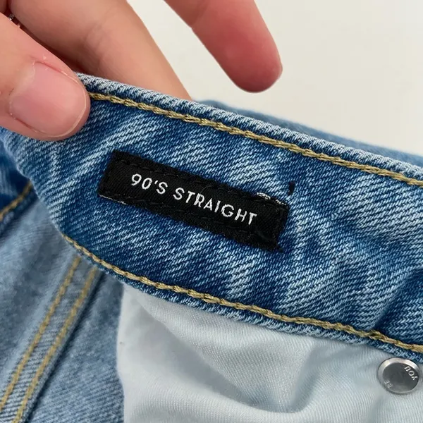 Free Assembly women’s‎ 90’s straight cut jeans — size 10 - Image 7