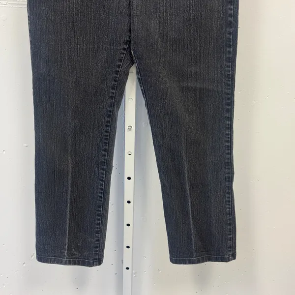 Lee‎ Women's Classic Fit Straight Leg Jeans Black Size 12 Medium High Rise - Image 4