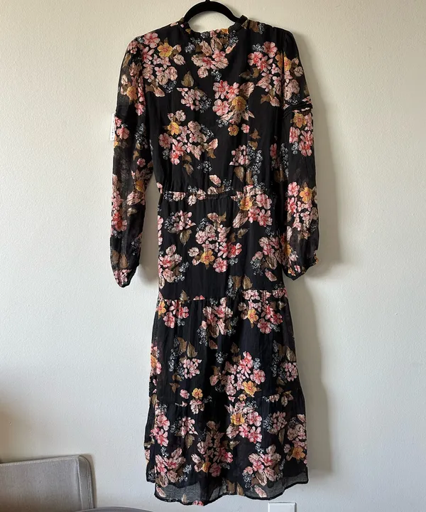 Petal and Pup Maxi Floral Long Sleeve Dress - Image 2